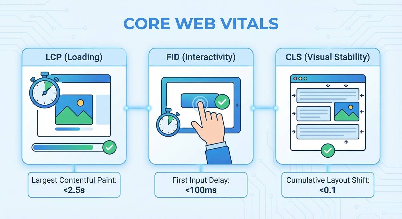 Core Web Vitals și performanța site-ului