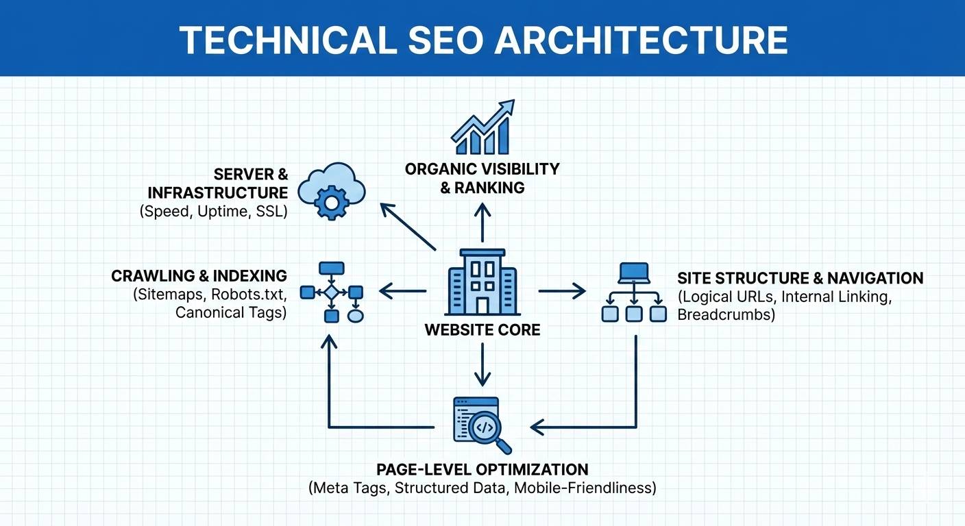Structură SEO tehnică optimizată